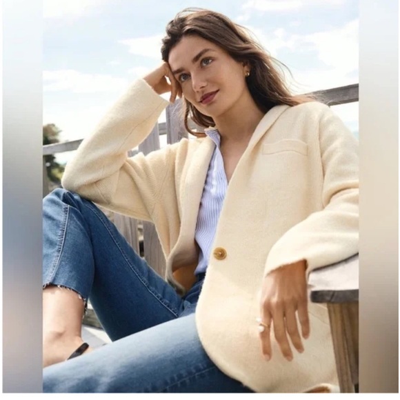 J. Crew Sweaters - F26 J. Crew Cocoon Sweater Blazer